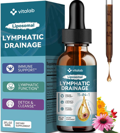 Liposomal Lymphatic Drainage Drops - 11 In 1