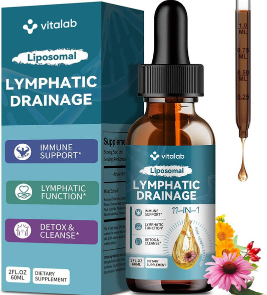 Liposomal Lymphatic Drainage Drops - 11 In 1